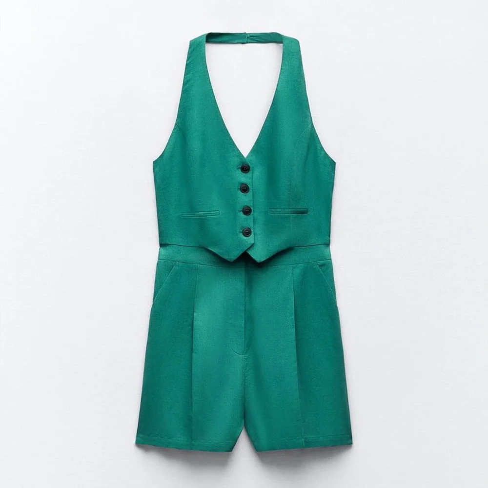 Zara linen jumpsuit